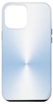 Coque pour iPhone 12 Pro Max Couleur bleu pastel minimaliste simple