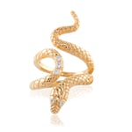 Gynning Jewelry Snake Ring gp4 17,5