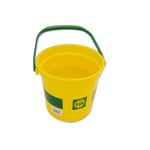 Bøtte 10 liter plast gul med Felleskjøpet logo