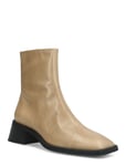 Blanca *Villkorat Erbjudande Shoes Boots Ankle Boot - Heel Beige VAGABOND
