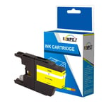 Fimpex Compatible Ink Cartridge Replacement for Brother DCP-J525W DCP-J725DW DCP-J925DW MFC-J430 MFC-J430W MFC-J625DW MFC-J825DW MFC-J835DW MFC-J5910DW MFC-J6510DW MFC-J6710DW LC1240 (Yellow)