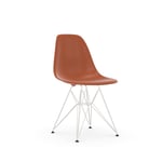Vitra Eames Plastic Side Chair RE DSR stol 43 rusty orange-white