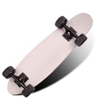 27inch Cruiser Skateboard Adult Trick Maple Deck Skateboards with PU Wheel for Adults Beginners Girls Boys Highway Street Scooter (Color : B)
