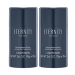 2-Pack Calvin Klein Eternity For Men Deostick 75ml