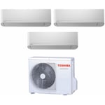 Toshiba - trial split inverter air conditioner series seiya 7+7+10 (7+7+9) ras-3m18u2avg-e r-32 wi-fi optional 7000+7000+10000 (7000+7000+9000)
