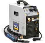 GYS - EASYMIG 140 - Poste à souder - Inverter - MIG/MAG - Ø0.6/0.8/0.9 mm - 230V - Livré avec pince de masse, torche Mig et porte électrode