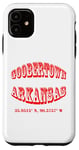 iPhone 11 Goobertown Arkansas Coordinates Souvenir Case