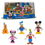 Disney Mickey Mouse Set of 5 Articulated Figures, 5 Characters to Collect, Toy for Children from 3 Years, Giochi Preziosi, MCC08