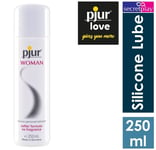 Pjur Woman Silicone Based Lubricant | 250 ml | Stimulating Pleasure Lube