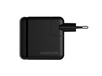 Energear E00460A1CBLK-FR Chargeur Murale Type-C pour PC Portable/Smartphone/MacBook/Nintendo Switch