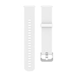 Beilaishi 18mm Texture Silicone Wrist Strap Watch Band for Fossil Female Sport/Charter HR/Gen 4 Q Venture HR (Black) replacement watchbands (Color : White)