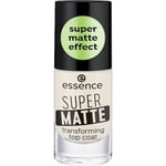 Essence Nails Nail Polish SUPER MATTE Transforming Top Coat 8 ml