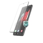 Hama Verre trempé de protection pour Samsung Galaxy S22 Ultra (5G) Full Screen' (Dureté 9H, 0,3mm, verre de protection anti-choc, anti-rayures, anti-traces de doigts) Transparent