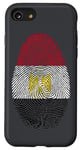 iPhone SE (2020) / 7 / 8 Egypt Flag Fingerprint It is in my DNA Gift for Egypts Case