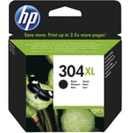 Original HP 304XL Black Ink Cartridge for HP Deskjet 2630 3750 AIO (N9K08AE)