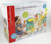 Infantino 4 in 1 Grow With Me Playland Activity Centre Pinball Bowling Catch New