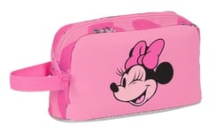 Safta Minnie Mouse Loving - Porte-petit-déjeuner thermique, qualité et résistance maximale, porte-repas, 21,5 x 6,5 x 12 cm, couleur rose, rose, Estándar, Décontracté