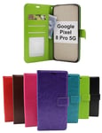 Crazy Horse Wallet Google Pixel 8 Pro 5G (Svart)