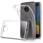 SS Tech Case For Motorola Moto G5 Plus 2017 Crystal Clear Soft Gel TPU Bumper Case with Anti-Scratch Clear Back Case