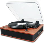 Bluetooth Record Player Versatile Turntable with Speakers, LP Player with USB/TF