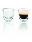 DeLonghi Espresso-lasit 2 kpl 60 ml