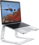 Support Ordinateur Portable, Support en Alliage d?Aluminium pour MacBook Pro/Air, PC, Laptop Stand et Tous Les Ordinateurs, Support MacBook de Refroidissement Ergonomique, Argenté