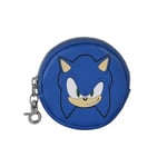Karactermania Sega-Sonic Face-Porte-Monnaie Cookie, Bleu