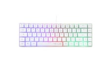 Clavier Gaming Azerty The G-Lab Blanc