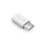 sonero UA112 Adaptateur USB (USB-C mâle vers Micro USB femelle) blanc