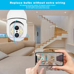 WiFi Surveillance Camera 2MP 2 Band 360° Swivelling 1080P Motion Sensor Colour♫