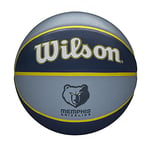 Wilson Ballon de Basket, NBA TEAM TRIBUTE, MEMPHIS GRIZZLIES, Extérieur, caoutchouc, taille : 7