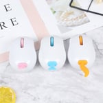 1pc Cute Wireless Mini Pet Computer Mouse 3d Portable Usb For Ma Yellow