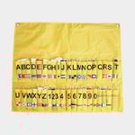 Lalizas Signalflaggor / flaggspel Lalizas, 40 st internationella flaggor, 30 x 20 cm