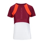 Northug Lyngdal Training Tee, Dame Beet Red S