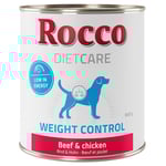 Rocco Diet Care Weight Control Nötkött med kyckling 800 g - Ekonomipack: 12 x 800 g