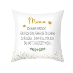 jieGorge To The Elder Sofa Bed Home Pillow Case Cushion Cover Filling Inner, Pillow Case for Easter Day (C)