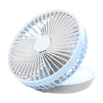 4000mAh 3 Speed Portable USB Rechargeable Umbrella Hanging Fan Handheld Desk Mini Folding Fan Air Cooler Cooling for Office Outdoor 75x160mm