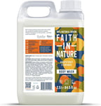 Faith In Nature Natural Grapefruit & Orange Body Wash, Invigorating, Vegan & Cr