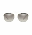 Prada Grey Silver Conceptual PR53VS 3294S1 Sunglasses BNIB