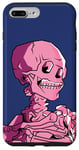 Coque pour iPhone 7 Plus/8 Plus Van Gogh Line Art, Tête de squelette