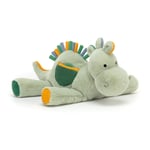 Jellycat - Aktivitetsleksak - Peek-A-Boo Dino Activity Toy Barnvagnshängen