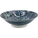 Tokyo Design Studio Japonism Menbachi Bowl 25 2 x 7 7 cm Crane Black