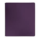UP - Vivid 12-Pocket Zippered PRO-Binder - Midnight Plum