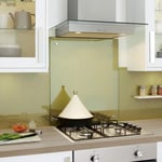 Clear Toughened Heat Resistant Glass Splashback - Pre-Drilled Holes & Fixings (60 x 90cm)