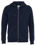 Colorful Standard Organic Cotton Hooded Jacket - Navy Blue Colour: Navy Blue, Size: Small