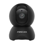 Foscam X5, caméra WiFi 5MP avec détection de personne AI, noir | Maintenant avec une remise
