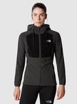 THE NORTH FACE Womens Homesafe Full Zip Fleece Hoodie - Black, Black, Size L, Women