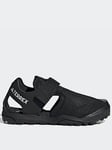adidas Terrex Kids Unisex Kids Captain Toey 2.0 K Sandals -black/white, Black, Size 10 Younger