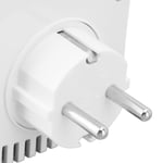 Smart Plug In Thermostat 2.4GHz WiFi EU Plug 220V Remote Control White Wireless