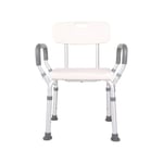 qazxsw Brilliant Firm Aluminum Alloy Adjustable Old Man Shower Chair Waterproof Non-slip Shower Chair